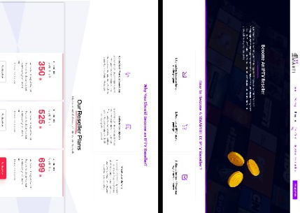Smartiflix homepage stat chips: 61,000+ live channels, 180K+ movies and series, 4K/UHD quality, 99.9% uptime with Anti-Freeze 9.8
