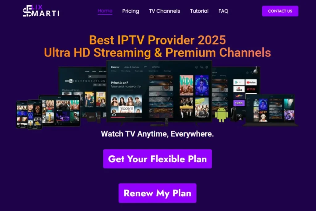 Best IPTV Provider in 2025